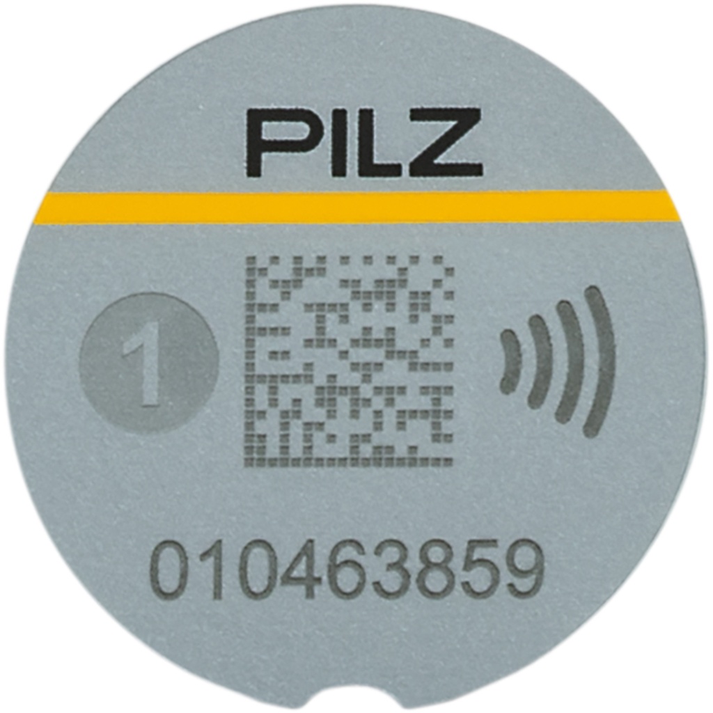 PILZ PITreader sticker ye 1 (New)