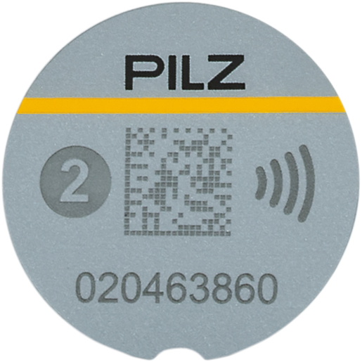 PILZ PITreader sticker ye 2 (New)