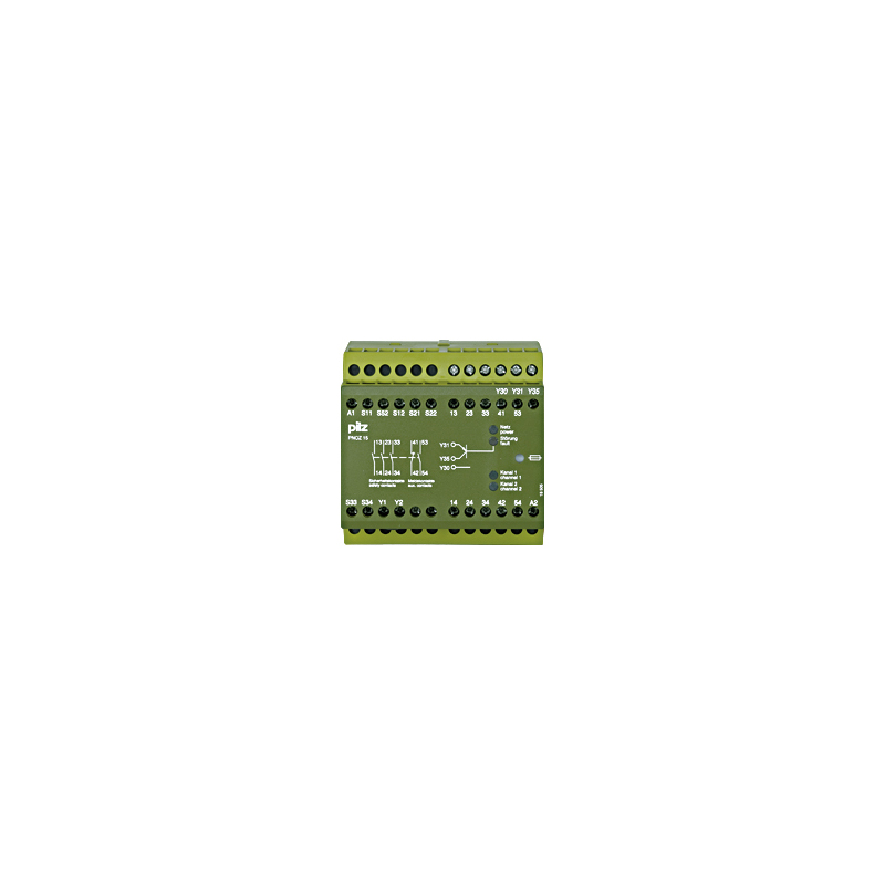 PILZ PNOZ 15 24VDC 3n/o 1n/o 1 (New)