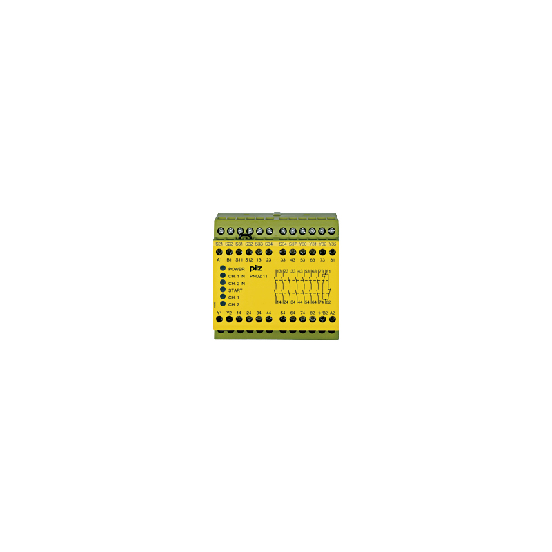PILZ PNOZ 11 42VAC 24VDC 7n/o  (New)