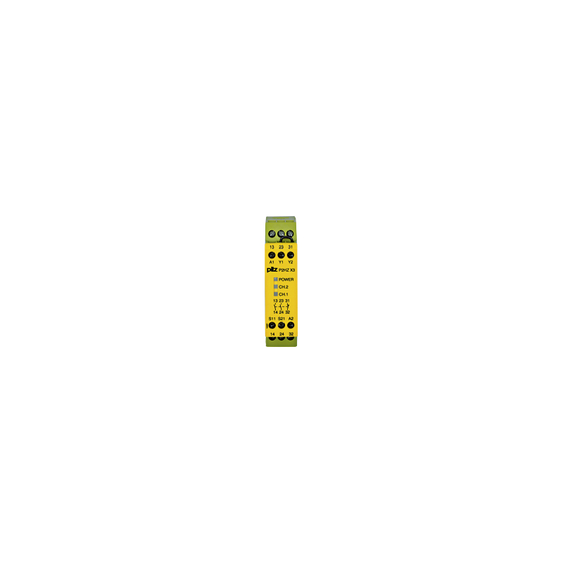 PILZ P2HZ X3 24VDC 2n/o 1n/c (New)