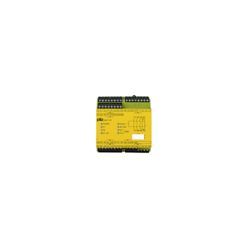 PILZ PMUT X1P 24VDC 3n/o 1n/c  (New)