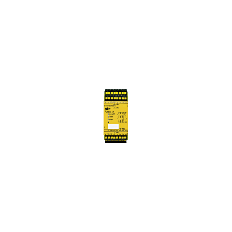 PILZ PNOZ X3.10P  C 24VACDC 3n/o 1n/c 1so (New)