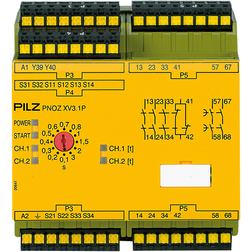 PILZ FA24 PNOZ XV3.1P C 3/24-240VAC (New)