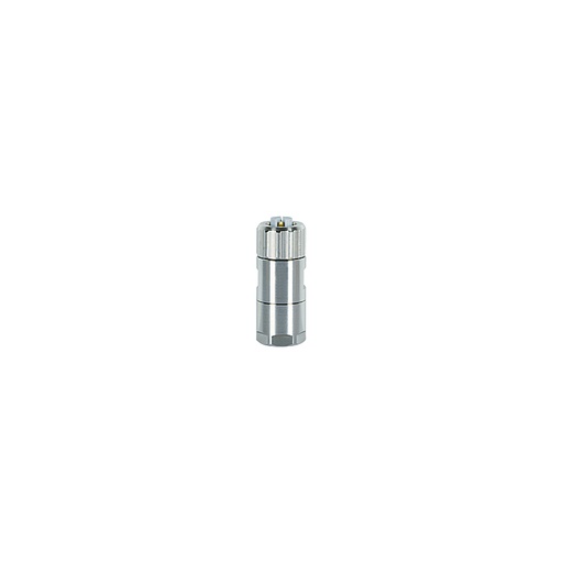 [380317] PILZ M12 con., straight, female, 5 pin, L, S (New)