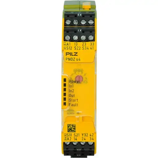 [750104] PILZ PNOZ s4 24VDC 3 n/o 1 n/c (New)