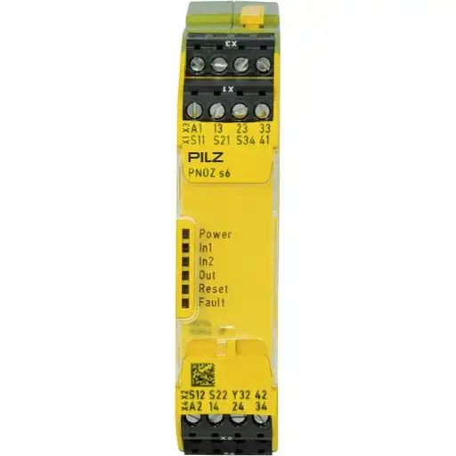 [750136] PILZ PNOZ s6 48-240VACDC 3 n/o 1 n/c (New)