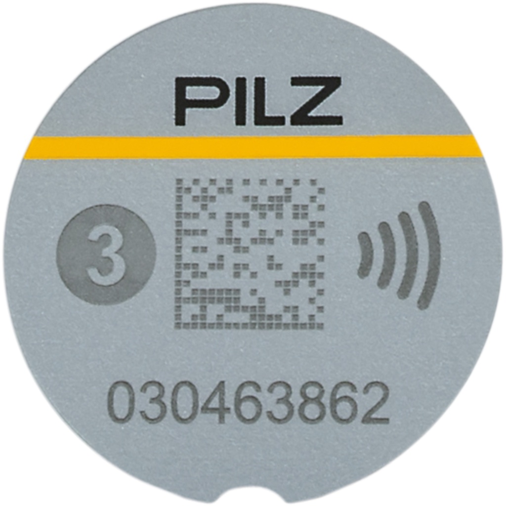 PILZ PITreader sticker ye 3 (New)