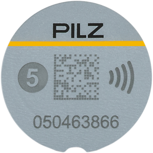 PILZ PITreader sticker ye 5 (New)