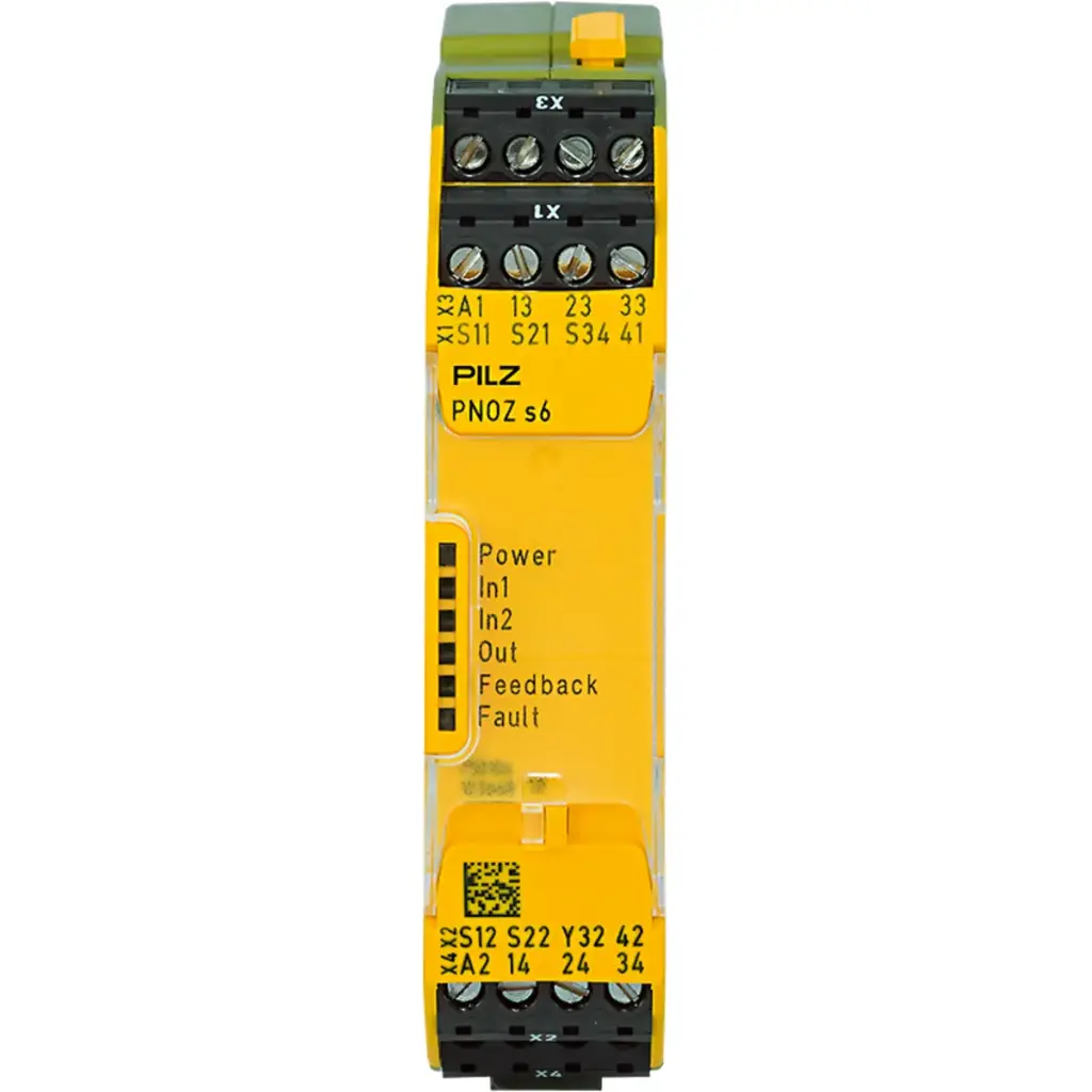 PILZ PNOZ s6 24VDC 3 n/o 1 n/c (New)