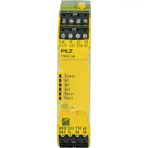 PILZ PNOZ s6 48-240VACDC 3 n/o (New)