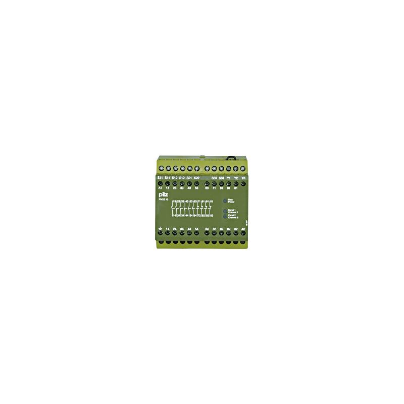 PILZ PNOZ 10 230-240VAC 6n/o 4n/c (New)