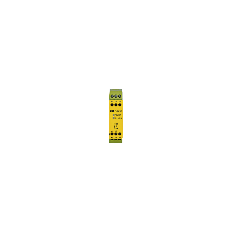 PILZ PNOZ X7 24VACDC 2n/o (New)