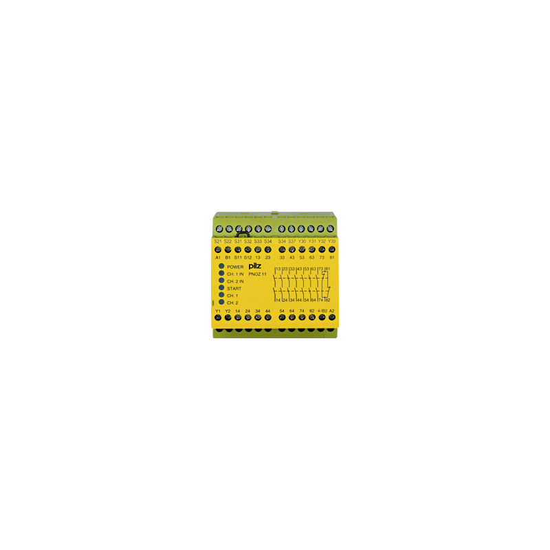 PILZ PNOZ 11 110-120VAC 24VDC 7n/o 1n/c (New)