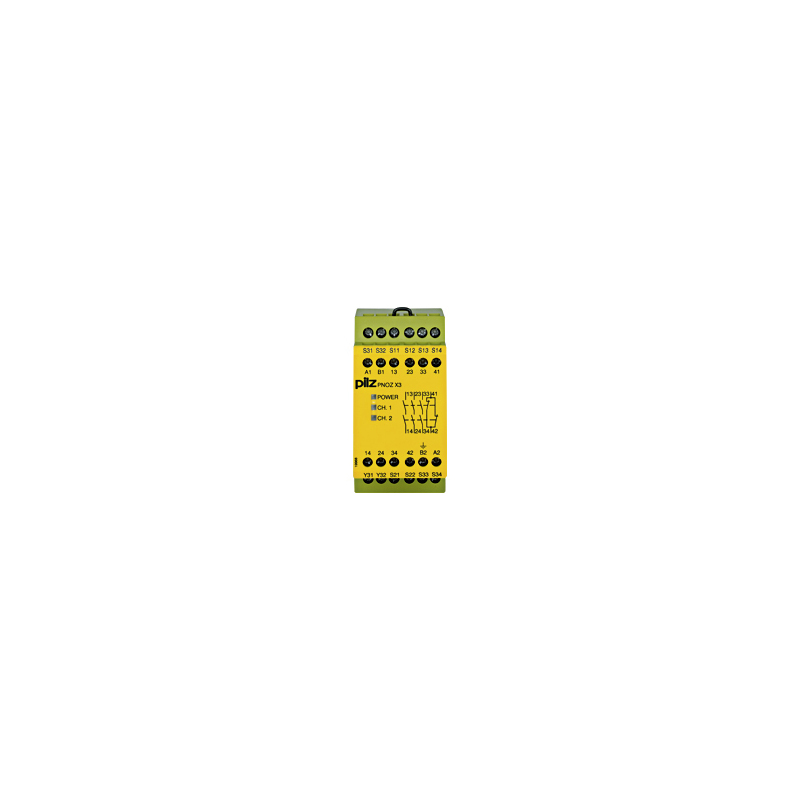 PILZ PNOZ X3 42VAC 24VDC 3n/o  (New)