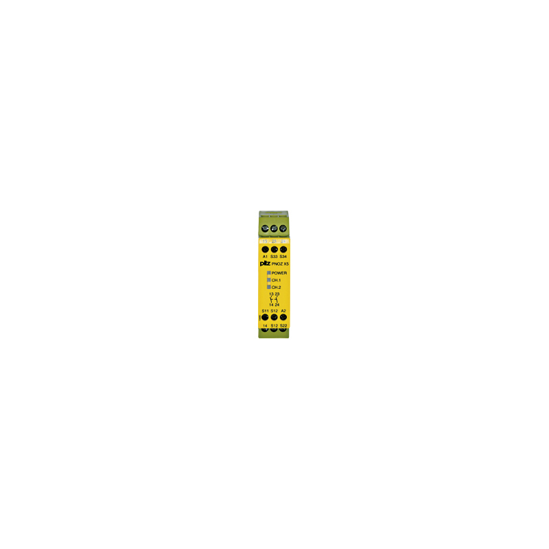 PILZ PNOZ X5 12VDC 2n/o (New)