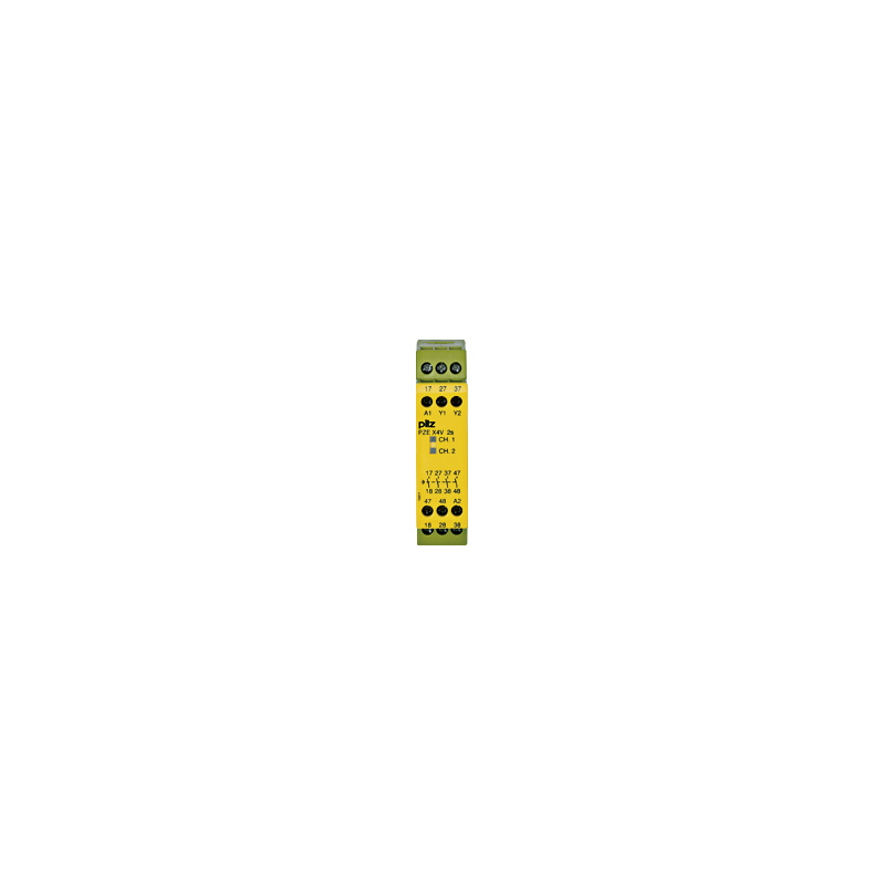PILZ PZE X4V 2/24VDC 4n/o fix (New)