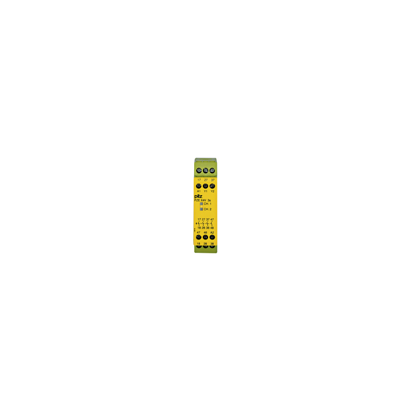 PILZ PZE X4V 3/24VDC 4n/o fix (New)