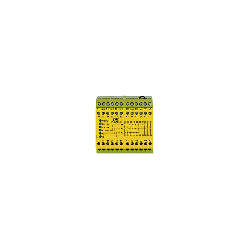 PILZ PNOZ X10.1 24VDC 6n/o 4n/c 6LED (New)