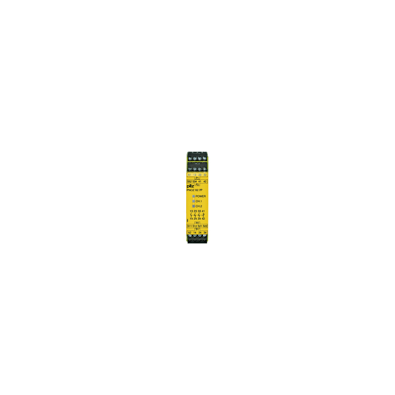PILZ PNOZ X2.7P 24VACDC 3n/o 1n/c (New)