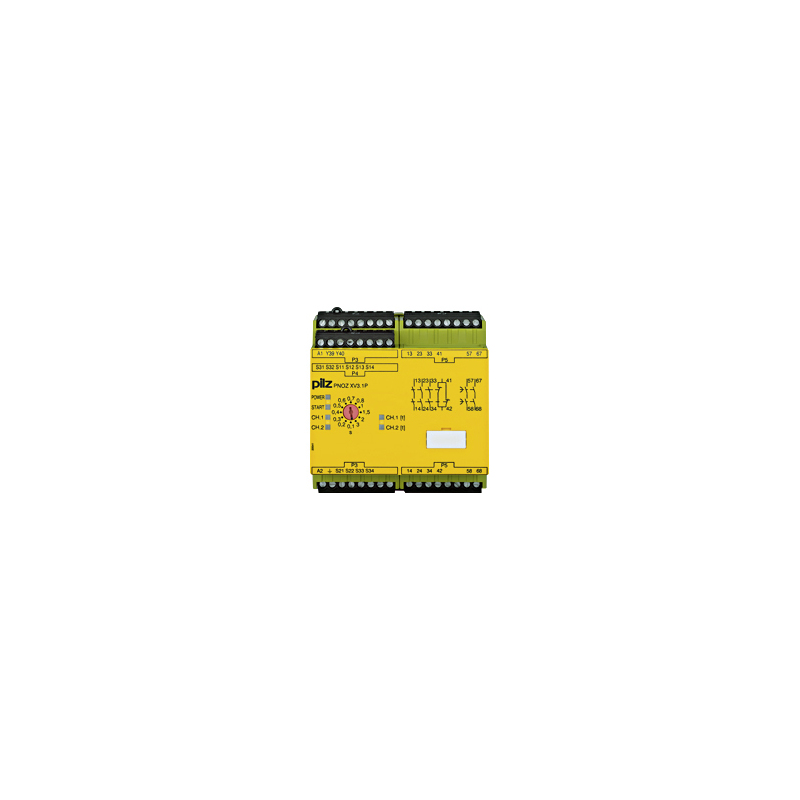 PILZ PNOZ XV3.1P 3/24-240VACDC 3no 1nc 2no t (New)