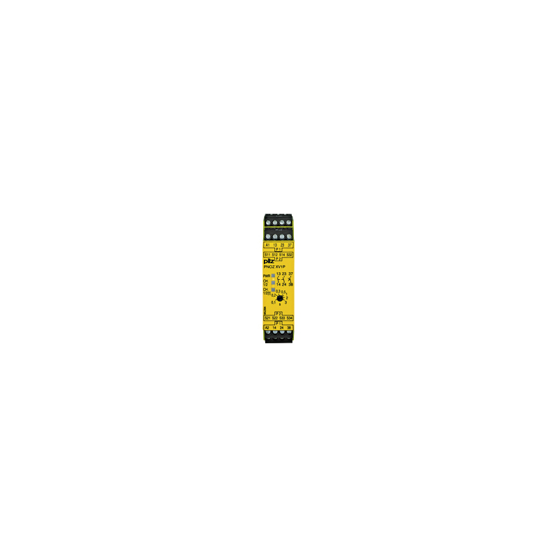 PILZ PNOZ XV1P 3/24VDC 2n/o 1n/o t (New)