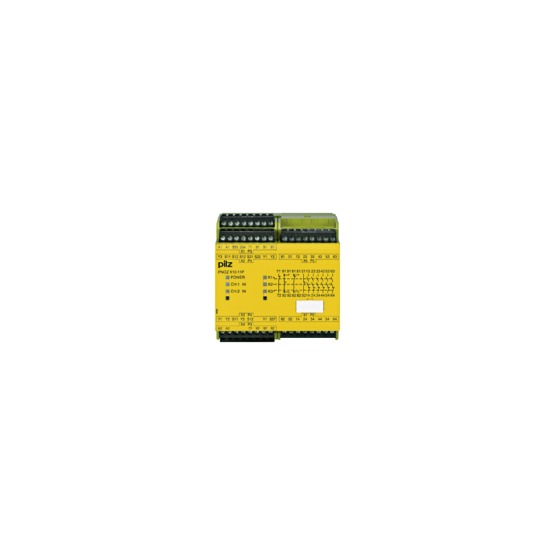 PILZ PNOZ X10.11P 24VDC 6n/o 4n/c 6LED (New)