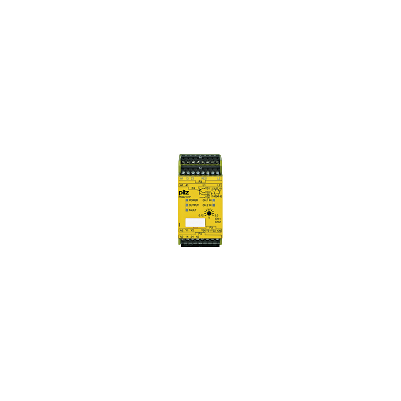 PILZ PSWZ X1P 3V /24-240VACDC 2n/o 1n/c 2so (New)