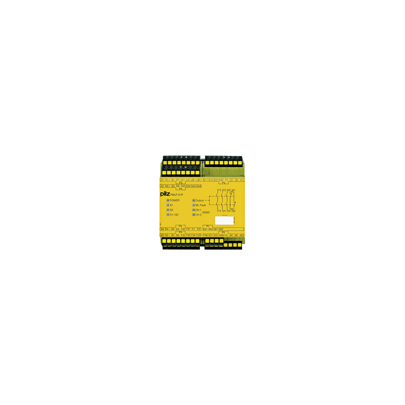 PILZ PMUT X1P C 24VDC 3n/o 1n/ (New)