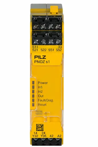 [750156] PILZ PNOZ s6.1 48-240VACDC 3 n/o 1 n/c (New)