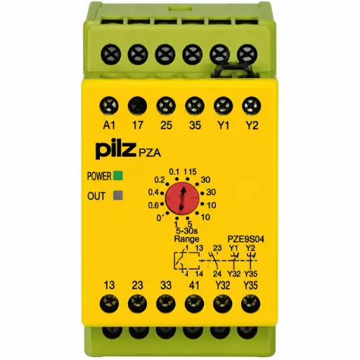 [774040] PILZ PZA 30/230VAC 1n/o 2 n/c (New)