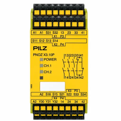 [787314] PILZ PNOZ X3.10P  C 24VACDC 3n/o 1n/c 1so (New)