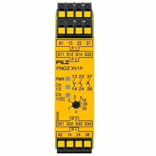 [787602] PILZ PNOZ XV1P C 30/24VDC 2n/o 1n/o t (New)