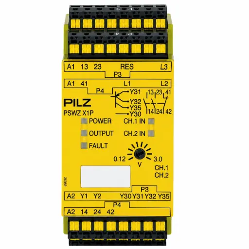 [787950] PILZ PSWZ X1P C 3V/24-240VACDC 2n/o 1n/c2so (New)