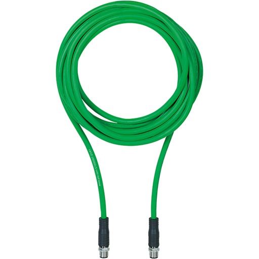 [C1000007] PILZ Cable/PN/M12-4SMX/M12-4SMX/D/005/Q324/GN (New)