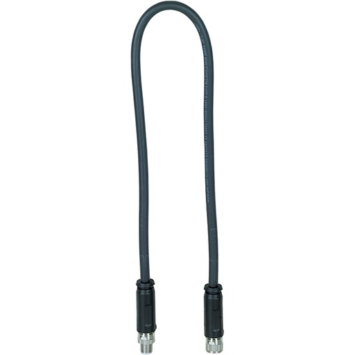 [C1000060] PILZ Cable/PW/M12-5SMX/M12-5SFX/L/0,5/2Q50/BK (New)