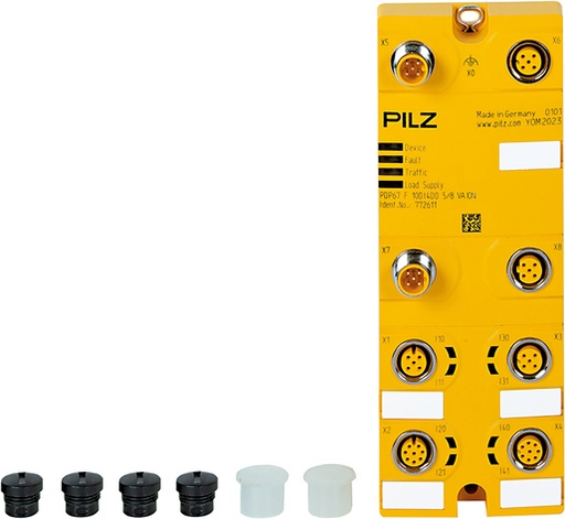 [772611] PILZ PDP67 F 10DI4DO 5/8 VA IO (New)